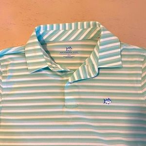 Southern Tide Boys Performance Short sleeve.
